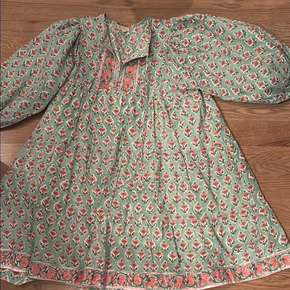 Marea teal dress